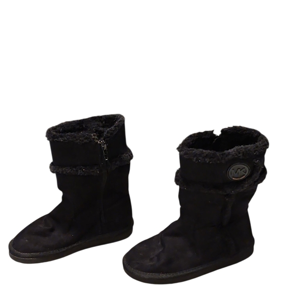 Michael Kors Other - Michael Kors Black Kids Boots with Logo Detail